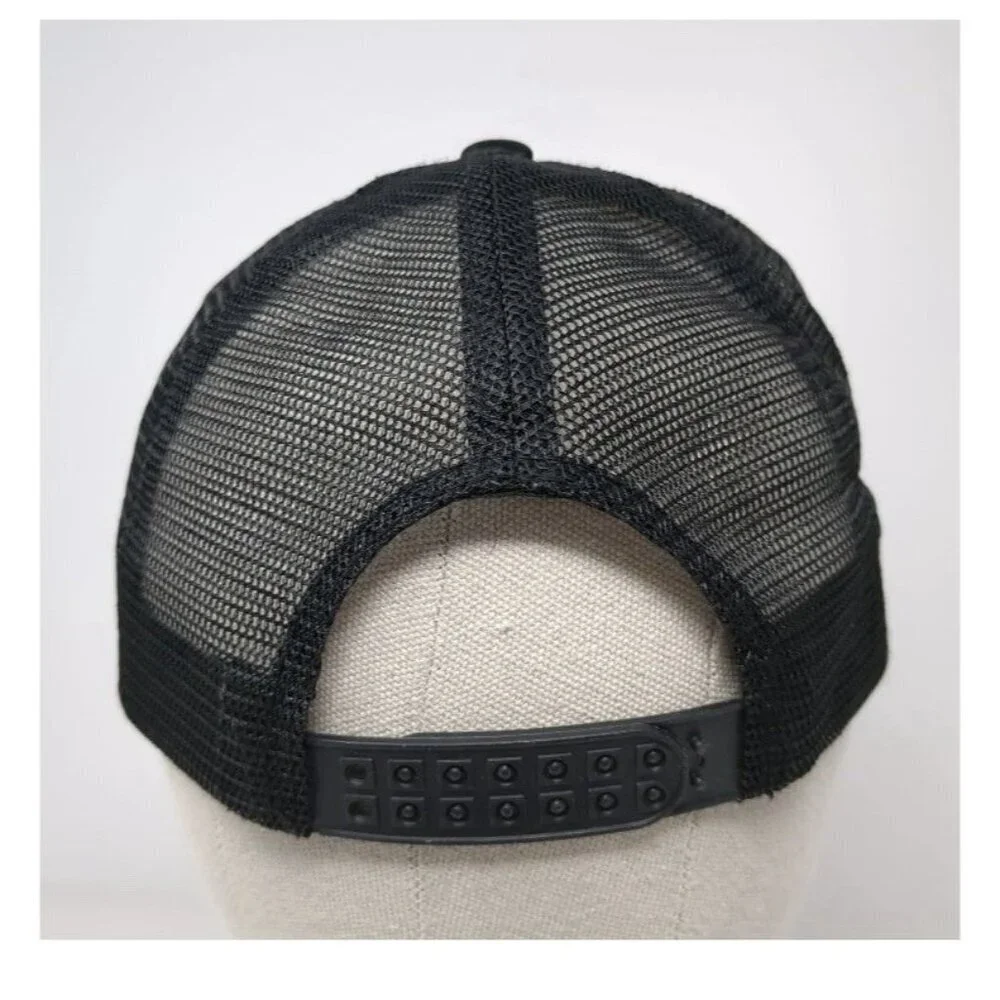 Classy Until Kickoff Adjustable Snapback Trucker Hat Black One Size Mesh BackNew